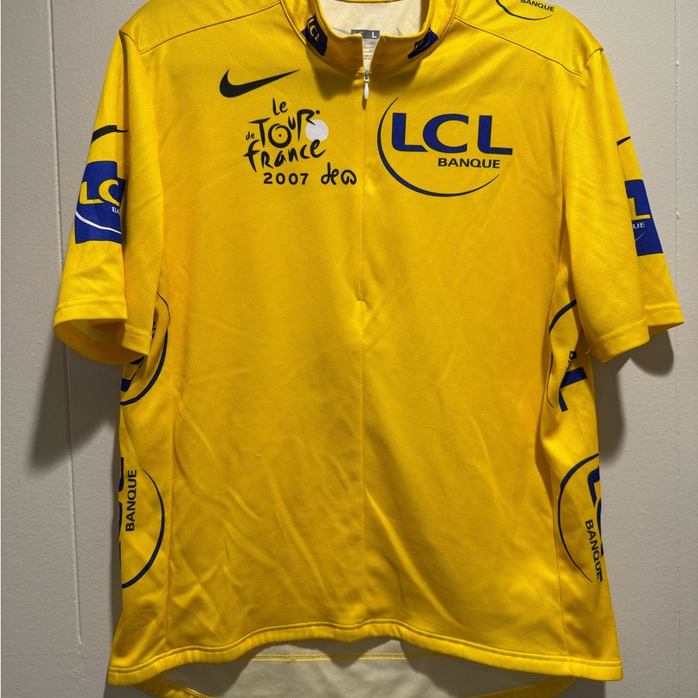 Nike Vintage 2007 LCL Le Tour de France Jersey & Nike Livestrong Cycling Jerseys